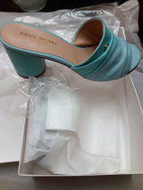 Rosie Mears Gioia - Two-Tone Blue/ Mint Green Women Slides