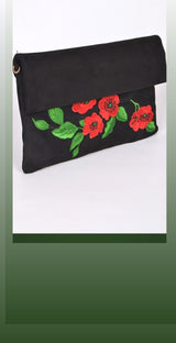 Floral Clutch Purse